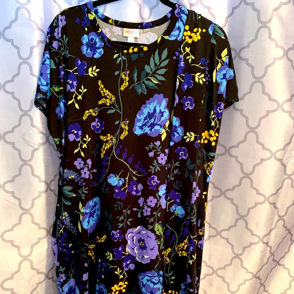 BNWT Lularoe Floral Mitzi XL